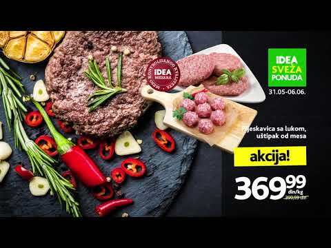 IDEA | sveža ponuda 31.05 - 6.06.2019.