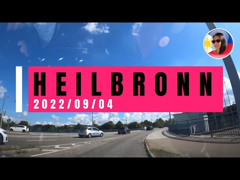 DRIVING THROUGH HEILBRONN GERMANY