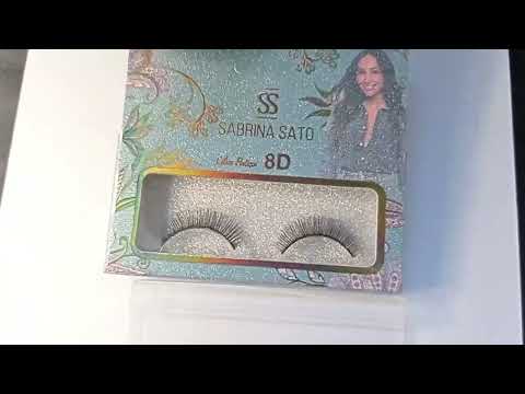 CÍLIOS POSTIÇOS 8D SABRINA SATO