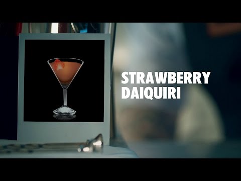STRAWBERRY DAIQUIRI DRINK RECIPE - HOW TO MIX