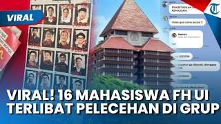Skandal Chat Mesum Mahasiswa UI Jadi Sorotan, Tampang 16 Terduga Pelaku Dipajang di Kampus
