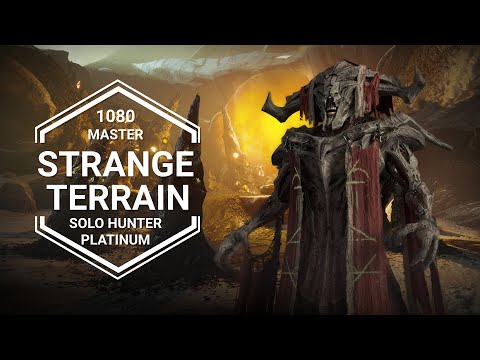 Strange Terrain: Master Nightfall 1080 Solo Hunter Platinum Rewards - Destiny 2