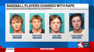 Six South Dakota baseball players facing rape charges