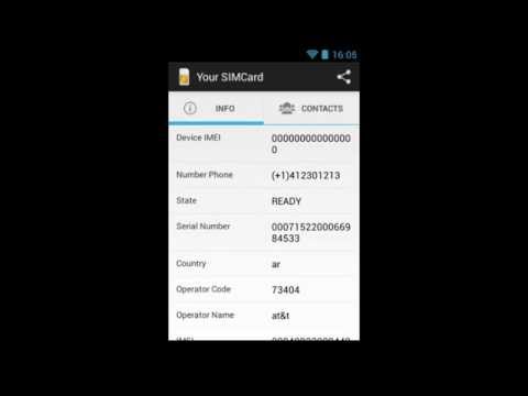 SIM Card & IMEI & Phone Number (Android App)