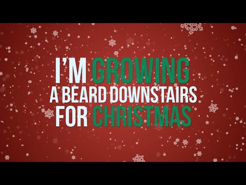 Kate Miller-Heidke ft. The Beards - I'm Growing A Beard Downstairs For Christmas (lyric video)