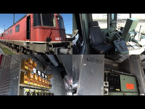 Re 6/6 11657 "Estavayer-le-Lac" - Letzte Besichtigung vor dem Abbruch