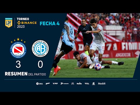 #TorneoBinance 2023 | Fecha 4 | resumen de Argentinos - Belgrano