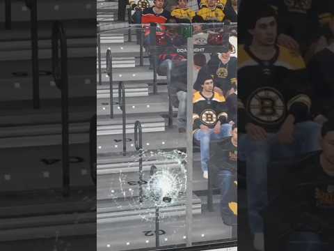NHL24 Broken glass 😳🏒