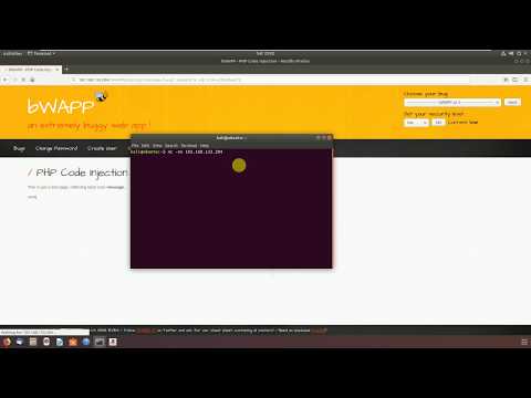 Server Shell Using Php Code Injection