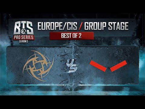 NiP vs HellRaisers Game 1 - BTS Pro Series 3 Europe/CIS: Groups w/ T-Panda & Kips