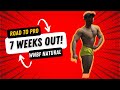 7 weeks out Road to WNBF PRO Natural bodybuilding