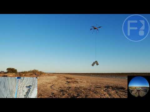 Freespace Callisto 50 - 20kg Payload Swinging Demo