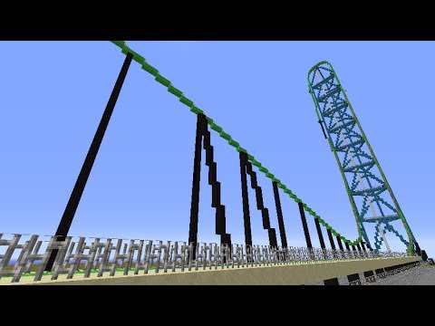Kingda Ka [Working Rollercoaster] Minecraft Project