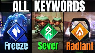 Every Subclass KEYWORD in Destiny 2 - Explained