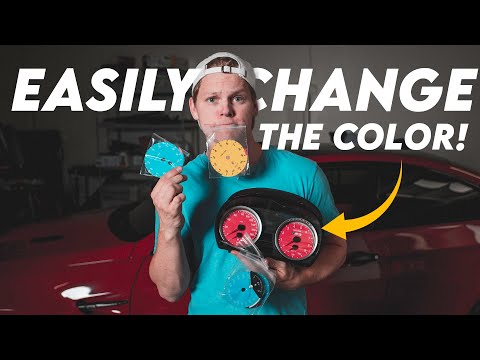 How to change the color and design of your BMW GAUGES! *Under $100*