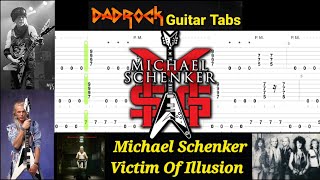Victim Of Illusion - Michael Schenker - Guitar + Bass TABS Lesson