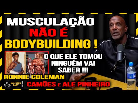 THE DIFFERENCE BETWEEN BODYBUILDING AND BODYBUILDING! RONNIE COLEMAN PROVES EVERYTHING! | CAMÕES ...