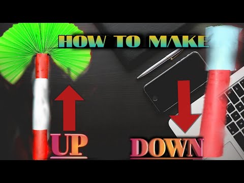 Diy-paper flcwer fan / beautiful fairy magic wand-  pull bown will turn in to a beautiful flower fan
