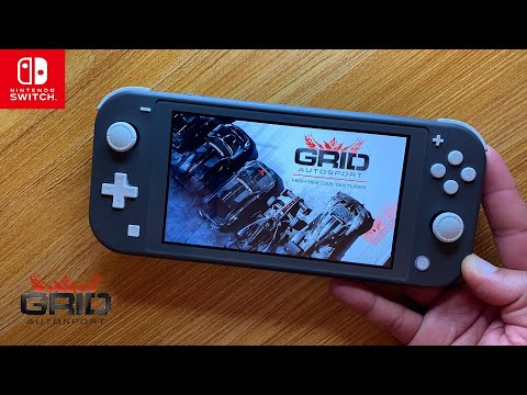 GRID Autosport Nintendo Switch Lite Gameplay