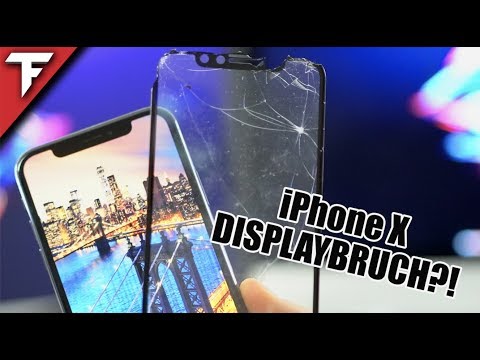 NIE WIEDER DISPLAYBRUCH⁉️ iPhone X DropTest mit GLAZ Panzerglas