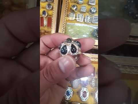 BLACK OPAL / IRANI RING / BEAUTIFUL UNIQUE DESGIN RING/ OPAL /