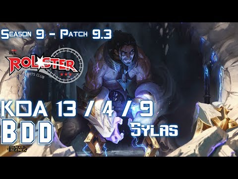KT BDD SYLAS vs TALON Mid - Patch 9.3 KR Ranked