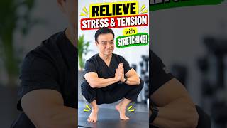 Relieve Stress & Tension with Stretching! #shortsvideos #exercisetips #stretchingexercises