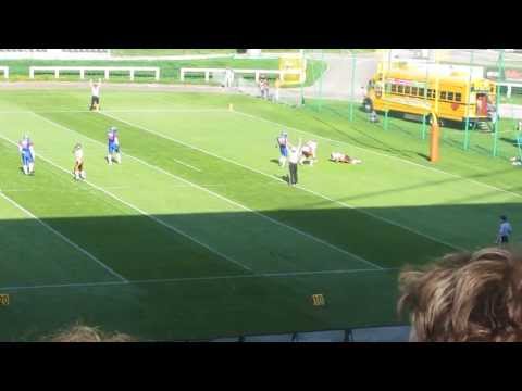 Przyłożenie Clarenca Andersona (po 97 -- jardowej akcji powrotnej)