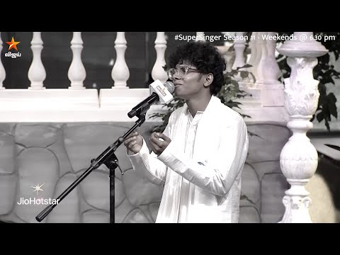 Glimpse of  Avalukkenna Song by #Nikil ❤️😍 | Super Singer Season 11 | Episode Promo