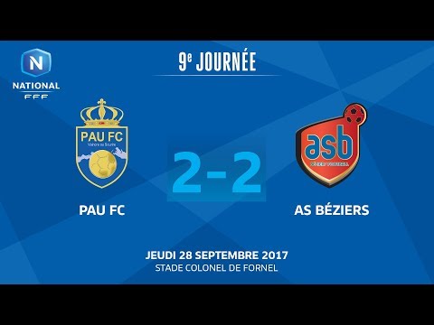 J9 : Pau FC - AS Béziers (2-2), le replay
