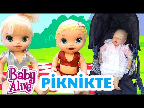 Baby Alive Lily Blonde Mira' nın Kardeşi Piknikte | Oyuncak Butiğim