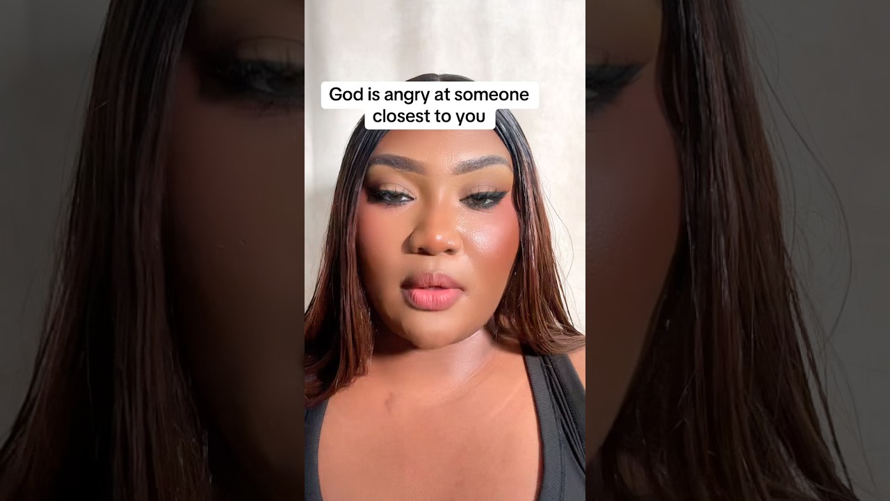 God is angry at someone close to you for what they did  #propheticword ￼#propheticmessage