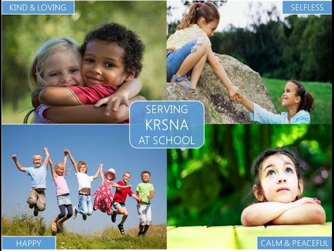 Govinda Story time: Serving Krsna at school