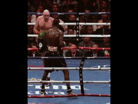 The momment when everyone thought deontay wilder had knocked out tyson fury