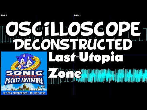 Sonic Pocket Adventure - Last Utopia Zone - Oscilloscope Deconstruction