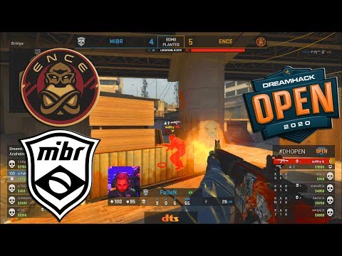 EPIC GAME!! - MIBR vs ENCE - DreamHack Open Anaheim 2020 - CS:GO