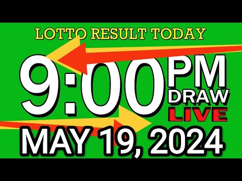 LIVE 9PM LOTTO RESULT TODAY MAY 19, 2024 #2D3DLotto #9pmlottoresultmay19,2024 #swer3result