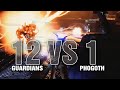 12 Guardians VS 1 Master Phogoth  |  Destiny 2 "Clown Car Glitch"