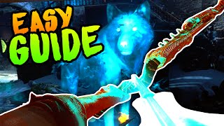 BEST WOLF BOW UPGRADE GUIDE [EASY] Black Ops 3 Zombies Der Eisendrache Easter Egg Guide / Tutorial