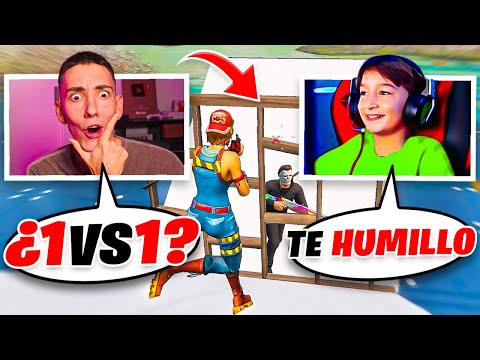 Me ENFRENTÉ en PVP contra el NIÑO STREAMER de 13 AÑOS  *esta loco*