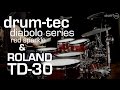 Roland TD-30KV Alternative drum-tec Diabolo mit Roland TD-30 V-drums modul
