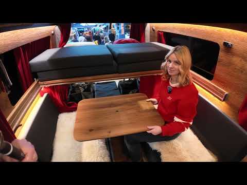 Design trifft Natur – VanEssa Sprinter-Treppe und Heuwand-Konzept für Campervans 2026