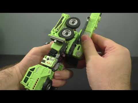 Transformers review Generation Toy Crane aka Hook