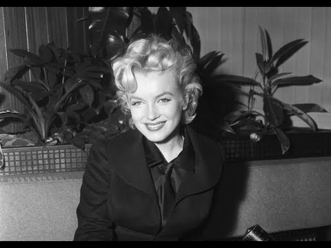 Marilyn Monroe Archival Footage - Returning To Hollywood To Film "Bus Stop" 1956( Press conference)