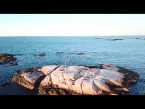 Drone Flight - Minot Beach in Scituate MA - DJI Mavic Pro