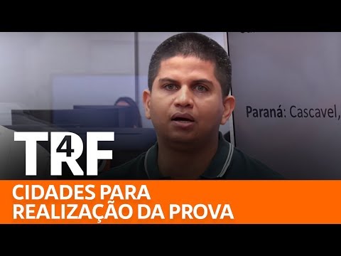 TRF 4 2019 Notice - Cities to Hold the Test