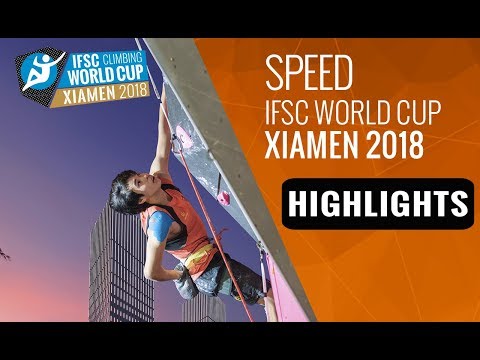 IFSC Climbing World Cup - Xiamen 2018 - Lead/Speed - Highlights
