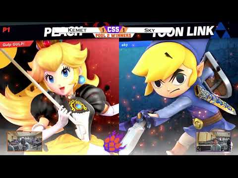 Clemson Smash Series 38 - Winners - Kemet (Peach) vs. Sky (Young Link, Toon Link) - SSBU