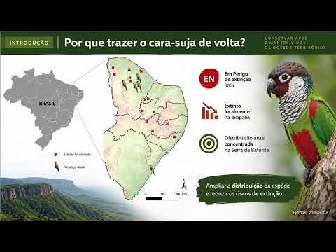 XVII SPIC/ICMBio – REINTRODUÇÃO DO PERIQUITO-CARA-SUJA NO PARQUE NACIONAL DE UBAJARA (CE).