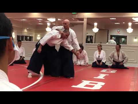 Morote Tori Iriminage - Claude Berthiaume 7th Dan Aikido - 2022 Florida Aikikai Winter Camp